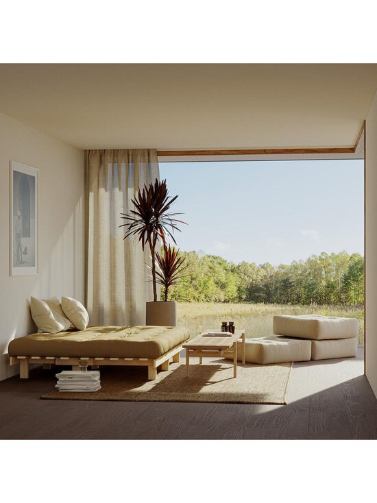 Karup Design - Lean-futonsohva Corduroy-kangas honey/mänty L 190 cm - YELLOW | Stockmann - photo 7