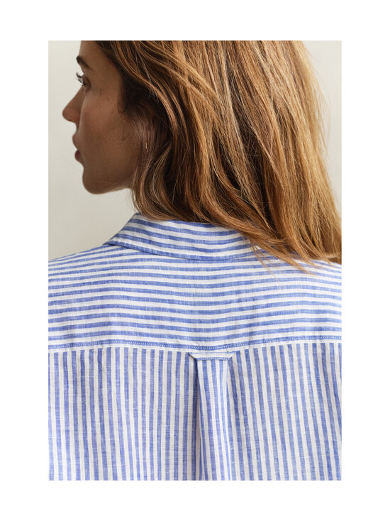 GANT - Regular Striped -pellavapaita - 417 ROYAL BLUE | Stockmann - photo 3