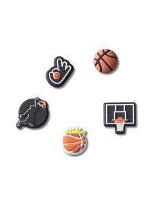 Crocs - Basketball Team Jibbitz -kenkäkoriste 5-pack - MULTICOLOR | Stockmann