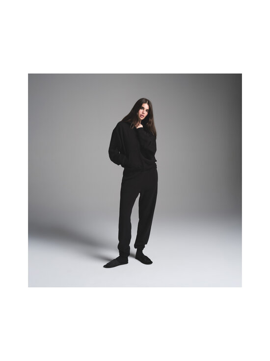 SKIMS - Cotton Fleece Classic Zip Up jaka ar kapuci - ONYX | Stockmann - photo 2