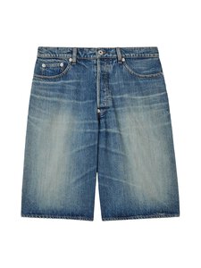 Kenzo - Suorat farkkushortsit - MEDIUM STONE BLUE DENIM | Stockmann