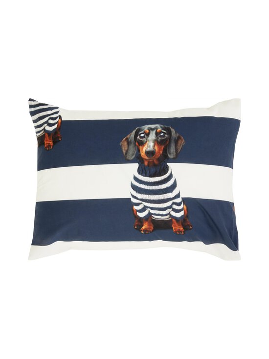 Snurk - Pierre gultas veļas komplekts 150 x 210 + 50 x 60 cm - BLUE-WHITE | Stockmann - photo 2