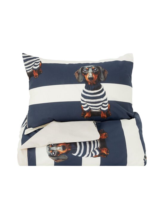 Snurk - Pierre gultas veļas komplekts 150 x 210 + 50 x 60 cm - BLUE-WHITE | Stockmann - photo 3