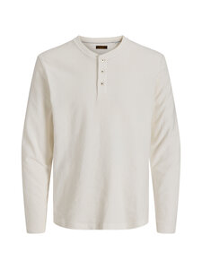 Jack & Jones - JprbluAsher Henley -paita - SNOW WHITE | Stockmann