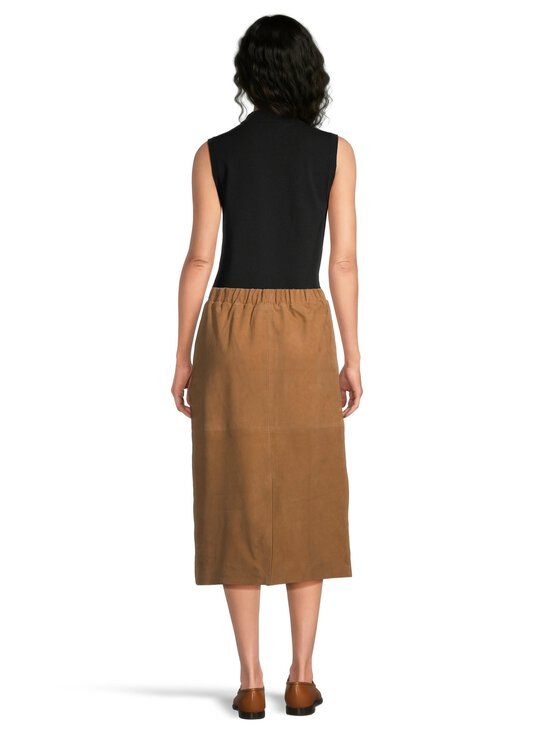 rich & royal - Midipituinen mokkanahkahame - 275 CINNAMON | Stockmann - photo 4