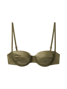 Calvin Klein Underwear - Balconette Tie Back -bikiniyläosa - PLI BRUSH GREEN | Stockmann