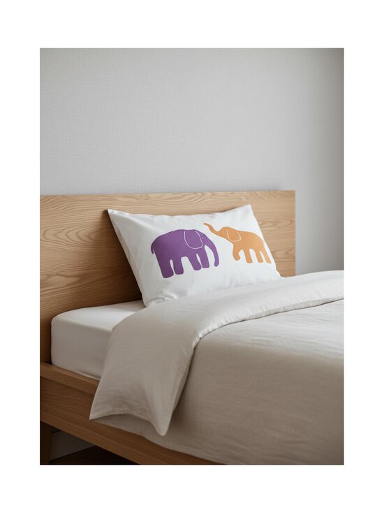 Finlayson - Elefantti-tyynyliina 50 x 60 cm - VIOLET/ORANGE | Stockmann - photo 2