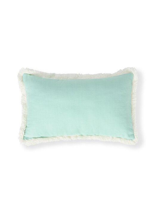 Lexington - Linen Cotton Fringe -sisustustyyny 50 x 30 cm - GREEN | Stockmann - photo 1