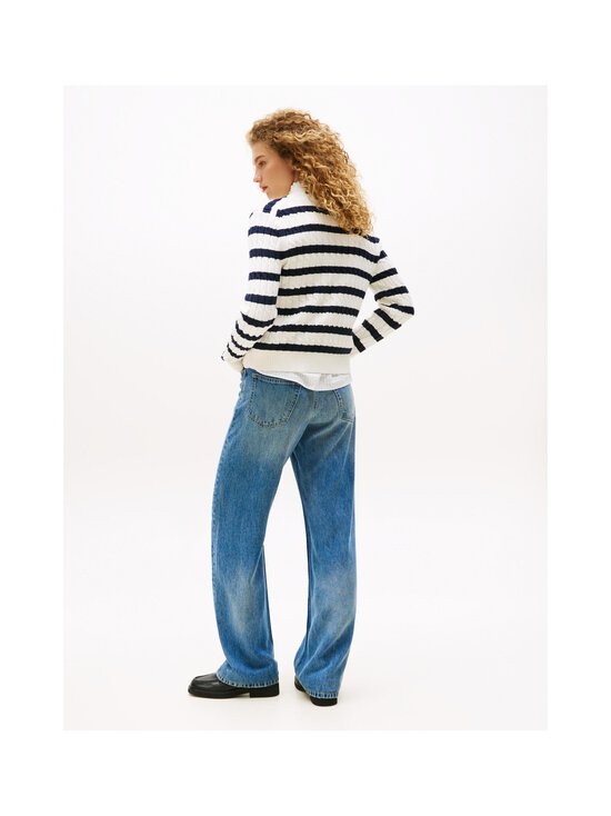 Tommy Hilfiger - Palmikkoneuletakki - 0FG IVORY SILK/DARK NIGHT NAVY STP - photo 3 Tommy Hilfiger - Palmikkoneuletakki - 0FG IVORY SILK/DARK NIGHT NAVY STP | Stockmann - photo 3