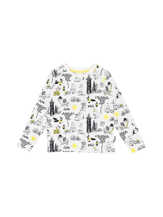 Moomin by Martinex - Laziness-trikoopaita - BLACK AND WHITE | Stockmann - photo 1