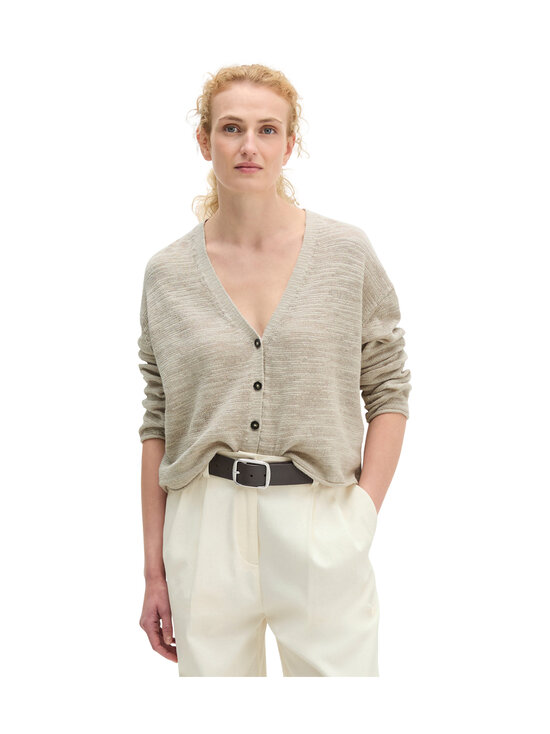 Marc O'Polo - Puuvilla-pellavaneuletakki - 0914 LINEN BEIGE | Stockmann - photo 2