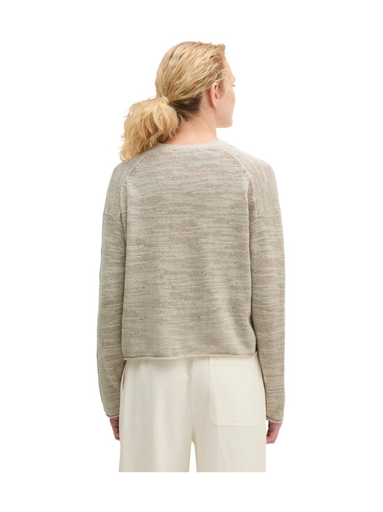 Marc O'Polo - Puuvilla-pellavaneuletakki - 0914 LINEN BEIGE | Stockmann - photo 3