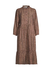 NOOM - Harmony-midimekko - DK.BROWN ANIMAL PRINT | Stockmann