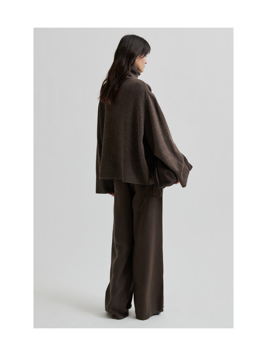 SECOND FEMALE - Alpha-neule - 6146 DARK BROWN MELANGE | Stockmann - photo 3