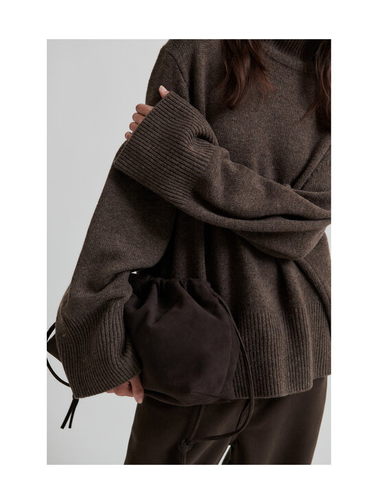 SECOND FEMALE - Alpha-neule - 6146 DARK BROWN MELANGE | Stockmann - photo 4