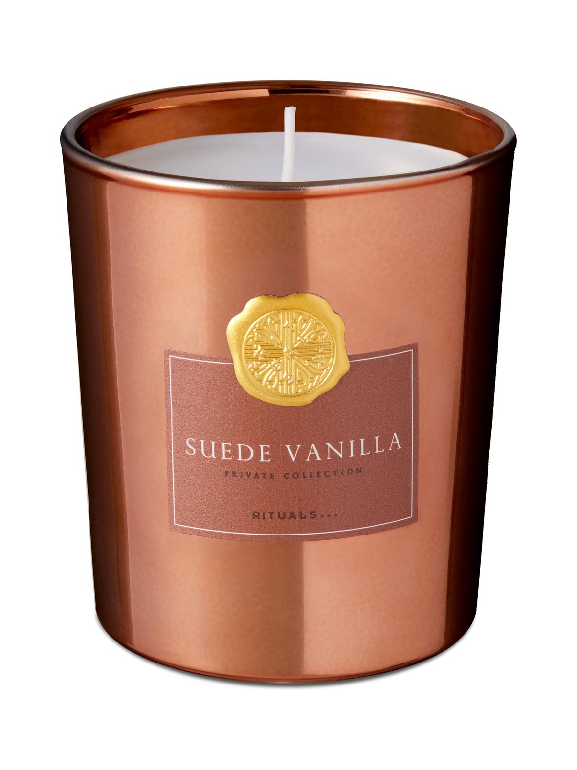 Suede vanilla scented candle -tuoksukynttilä
