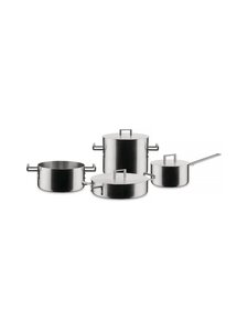 Alessi - Convivio Cookware Set katlu komplekts, 4 daļas - STEEL Alessi - Convivio Cookware Set katlu komplekts, 4 daļas - STEEL | Stockmann