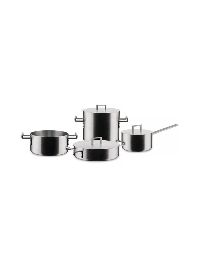 Alessi - Convivio Cookware Set -kattilasarja 4 Osaa