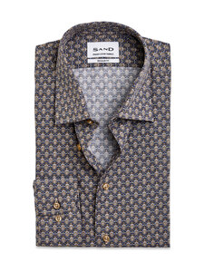 SAND Copenhagen - State N Modern fit krekls ar apkakli - 900 PATTERN | Stockmann