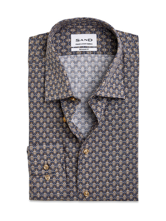 SAND Copenhagen - State N Modern fit krekls ar apkakli - 900 PATTERN | Stockmann - photo 1