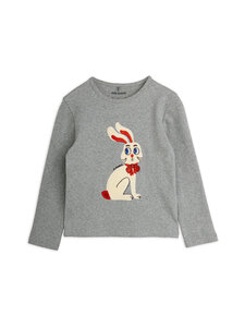 Mini Rodini - Rabbit-trikoopaita - 94 GREY MELANGE | Stockmann