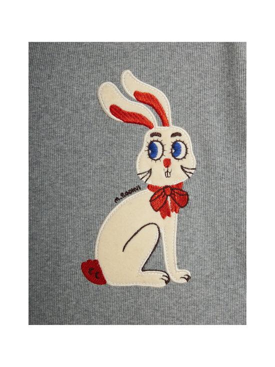 Mini Rodini - Rabbit-trikoopaita - 94 GREY MELANGE | Stockmann - photo 3
