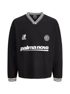 Jack & Jones - JcoClub Football Crew Neck džemperis - BLACK | Stockmann