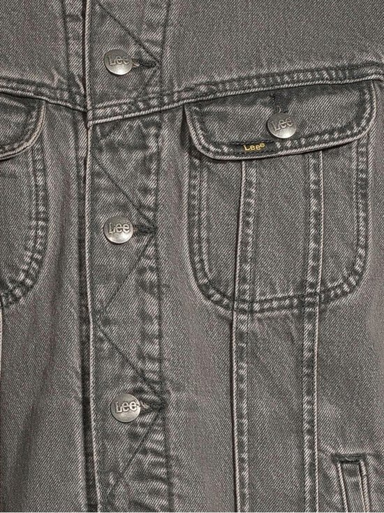 Lee - Tekoturkiskauluksellinen farkkutakki - DEEP OBSIDIAN | Stockmann - photo 4