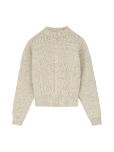 Skall Studio - Sigga adīts vilnas džemperis - CREAM | Stockmann