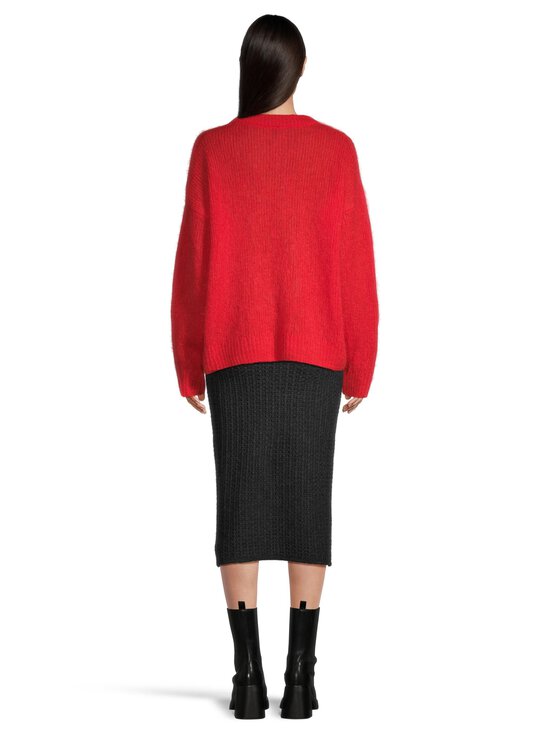 R-Collection - Martta-mohairsekoiteneule - RED | Stockmann - photo 3