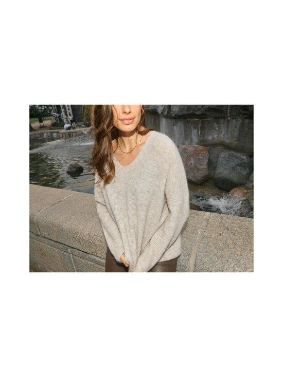 MOS MOSH - MMThora vilnas maisījuma džemperis - 174 FEATHER GRAY | Stockmann - photo 3