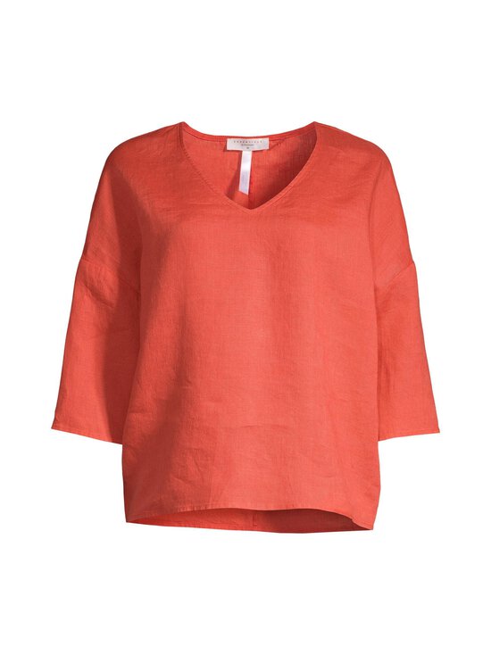 ESSENTIALS by Stockmann - Megan Linen Blouse - ORANGE RED - photo 1 ESSENTIALS by Stockmann - Megan Linen Blouse - ORANGE RED | Stockmann - photo 1