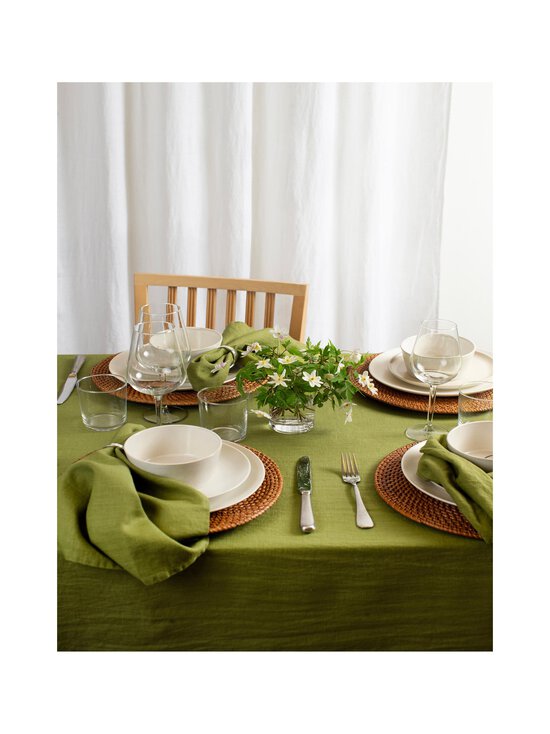 Himla - Sunshine-pellavapöytäliina - GREENERY - photo 3 Himla - Sunshine-pellavapöytäliina - GREENERY | Stockmann - photo 3