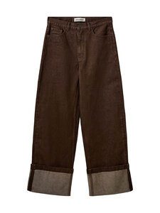 Sofie Schnoor - Mishasw Fold Up džinsi - 7025 DARK BROWN | Stockmann