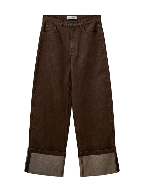 Sofie Schnoor - Mishasw Fold Up džinsi - 7025 DARK BROWN | Stockmann - photo 1