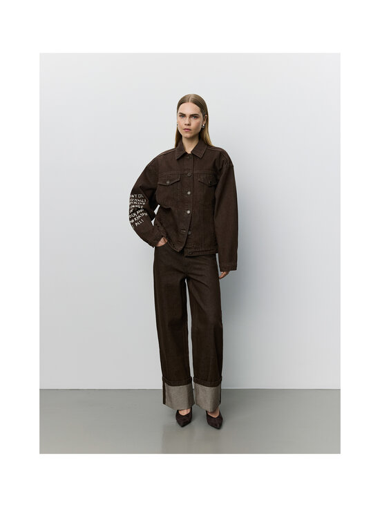 Sofie Schnoor - Mishasw Fold Up džinsi - 7025 DARK BROWN | Stockmann - photo 2
