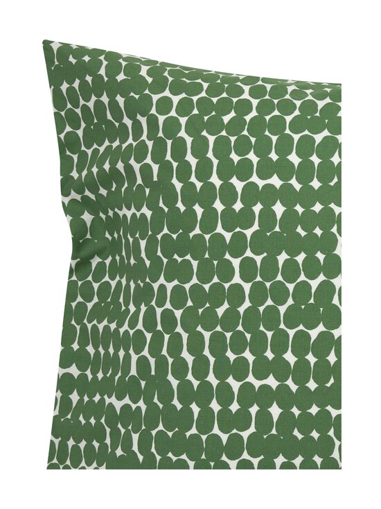 Casa Stockmann - Rivi-perkaalityynyliina - GREEN/SOFT WHITE COMBO | Stockmann - photo 4