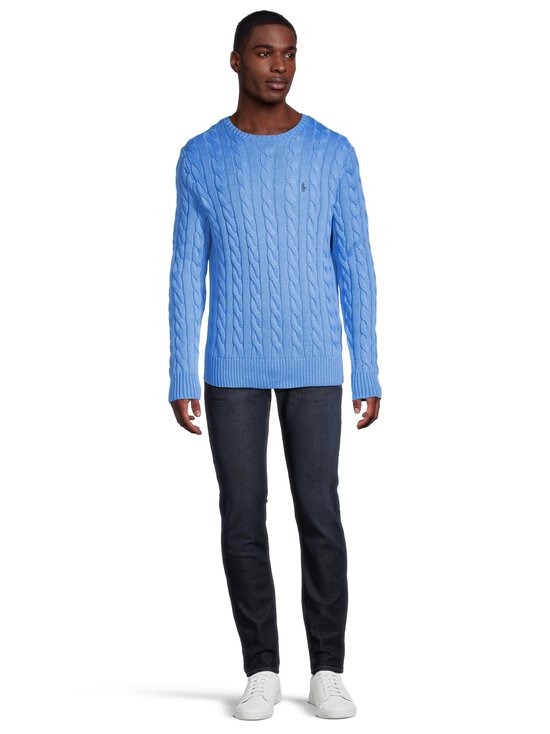 Polo Ralph Lauren - Palmikkoneule - BLUE ORBIT - photo 2 Polo Ralph Lauren - Palmikkoneule - BLUE ORBIT | Stockmann - photo 2