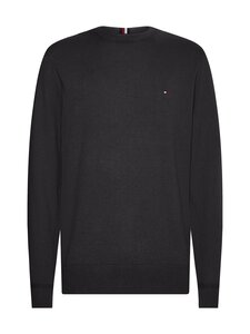 Tommy Hilfiger - Pima-puuvilla-kashmirneule - P92 DARK GREY HEATHER | Stockmann