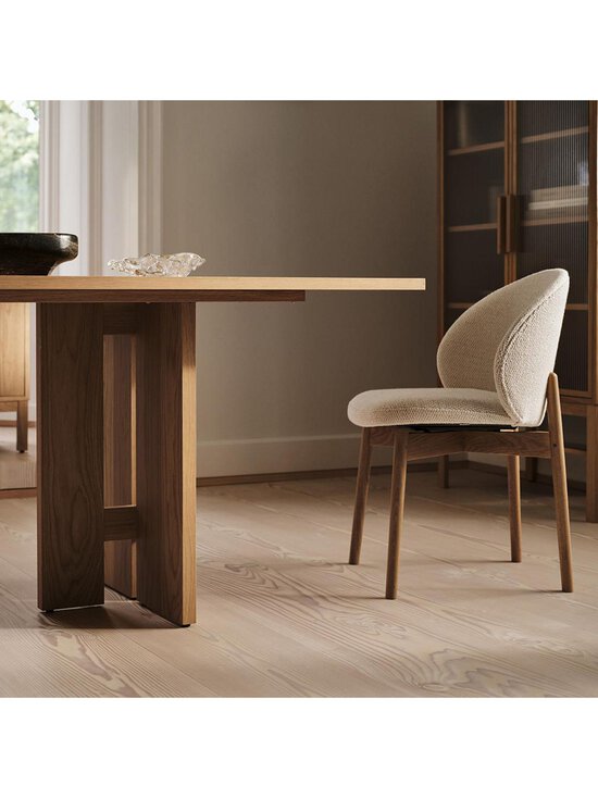 BoConcept - Princeton-tuoli Lazio-kangas 3090 valkoinen / tammi - WHITE | Stockmann - photo 5