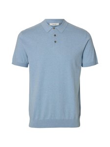 Selected - SlhBerg Polo krekls - DUSTY BLUE DETAIL:MELANGE | Stockmann
