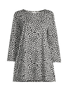 Marimekko - Toivossa Pukettimeri -trikootunika - 991 BLACK, OFF WHITE | Stockmann