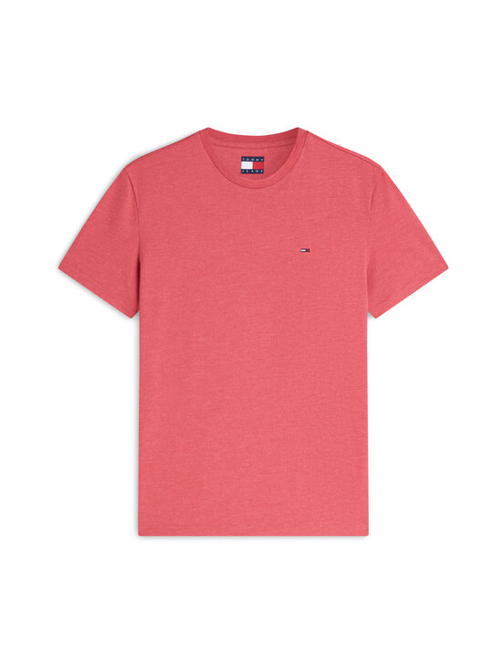 Tommy Jeans - Slim Jaspe T-krekls - XK5 ANTHEM RED | Stockmann - photo 1
