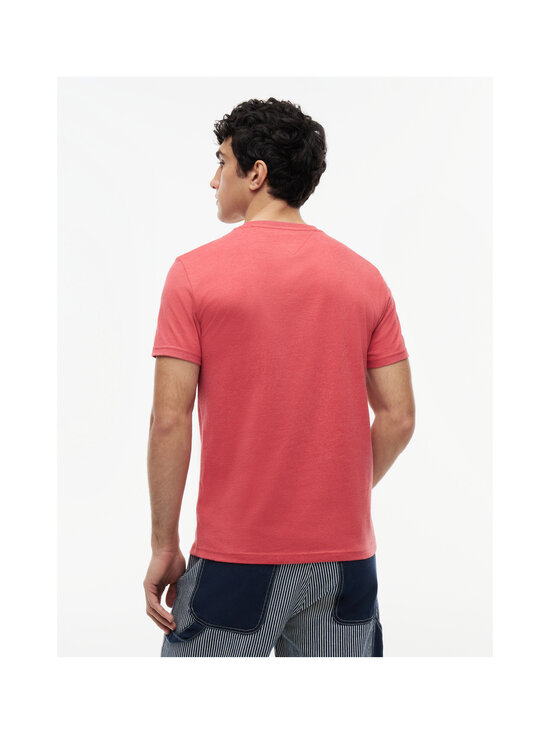 Tommy Jeans - Slim Jaspe T-krekls - XK5 ANTHEM RED | Stockmann - photo 3