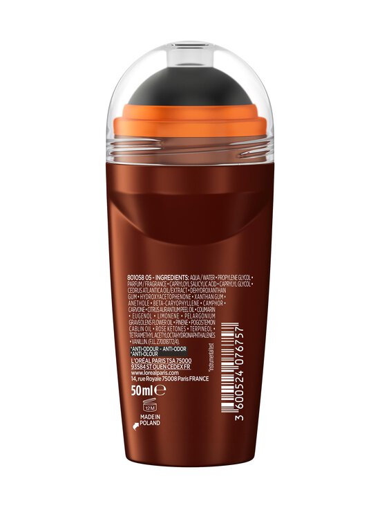 L'Oréal Paris - Men Expert Barber Club 48H Protective Roll-On -deodorantti - NOCOL | Stockmann - photo 2