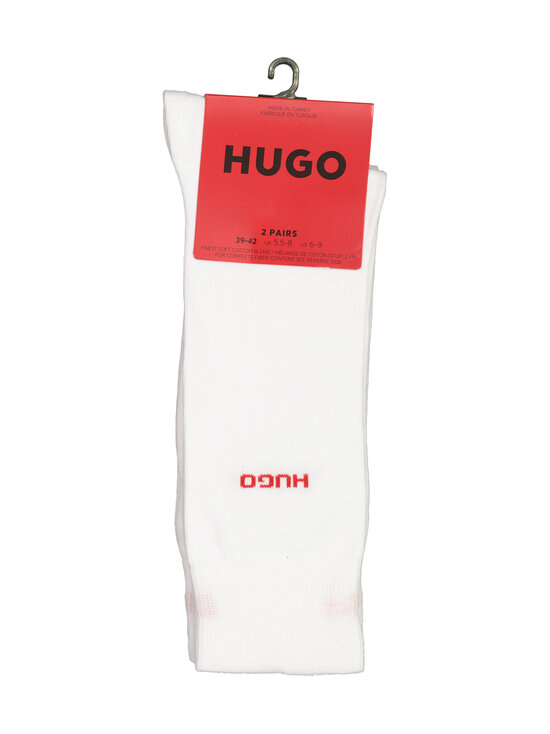 HUGO - Uni-sukat 2-pack - 100 WHITE | Stockmann - photo 3