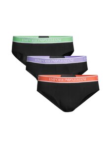 Emporio Armani - Aluspüksid Brief, 3 paari - MC061 BLACK/BLACK/BLACK Emporio Armani - Aluspüksid Brief, 3 paari - MC061 BLACK/BLACK/BLACK | Stockmann