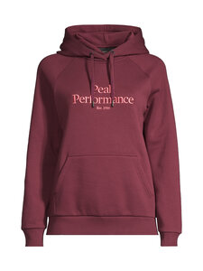 Peak Performance - W Original Hood -collegehuppari - 280 PORTO/MOUNTAIN BLUSH/ | Stockmann