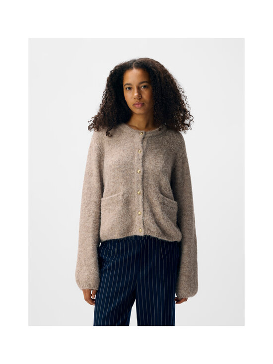 Object - Kardigan ObjSaggia - HUMUS DETAIL:MELANGE | Stockmann - photo 4