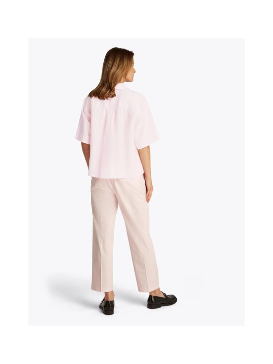 Tommy Hilfiger - Linen- lyhythihainen paita - TOG LIGHT PINK - photo 4 Tommy Hilfiger - Linen- lyhythihainen paita - TOG LIGHT PINK | Stockmann - photo 4